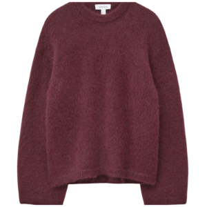 Pull en laine– Col rond, manches longues