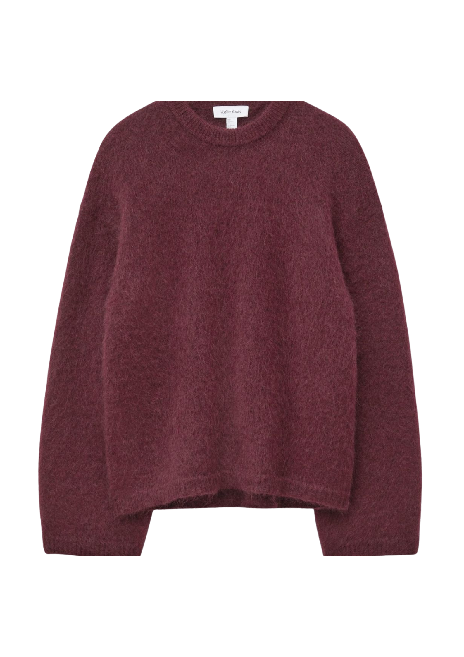 Pull en laine– Col rond, manches longues